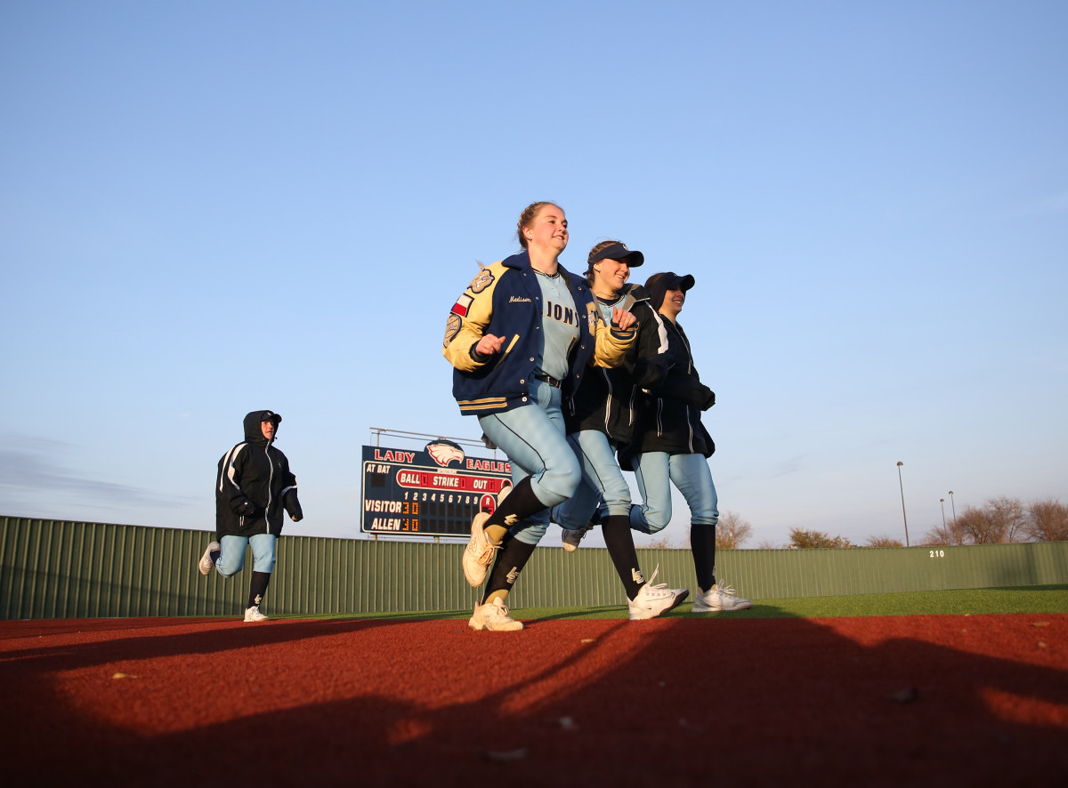 Montgomery Lake Creek Prosper Texas softball Allen Tournament 022323 Brian McLean 30